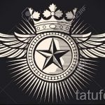 skica tetovaže krune - crtež za tetovažu iz 15052016 23