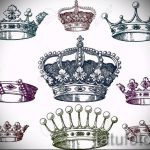 skica tetovaže krune - crtež za tetovažu iz 15052016 24