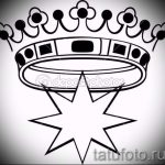 skica tetovaže krune - crtež za tetovažu iz 15052016 60
