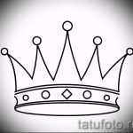 skica tetovaže krune - crtež za tetovažu iz 15052016 63