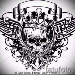 skica tetovaže krune - crtež za tetovažu iz 15052016 65