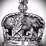 skica tetovaže krune - crtež za tetovažu iz 15052016 66