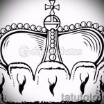 skica tetovaže krune - crtež za tetovažu iz 15052016 68