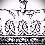 skica tetovaže krune - crtež za tetovažu iz 15052016 69