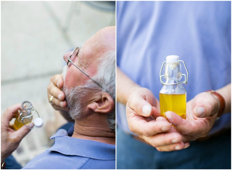 DIY kozmetika pre mužov, urobte si olej na fúzy