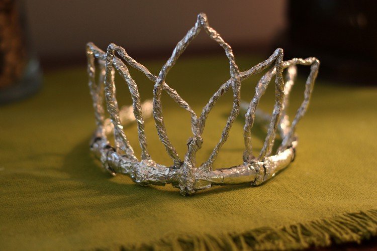 hliníková fólia princezná crown tinker