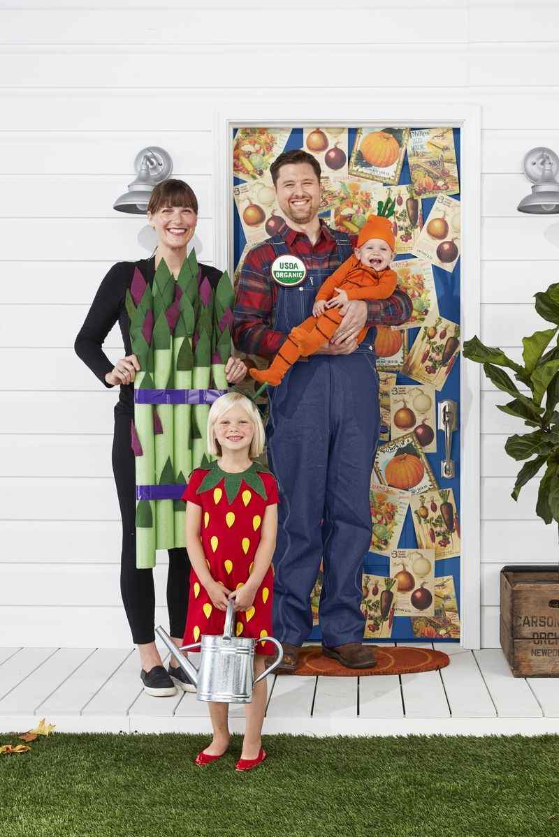 Kostýmy pre rodinnú skupinu pre 4 osoby Zábavné nápady Karnevalové kostýmy