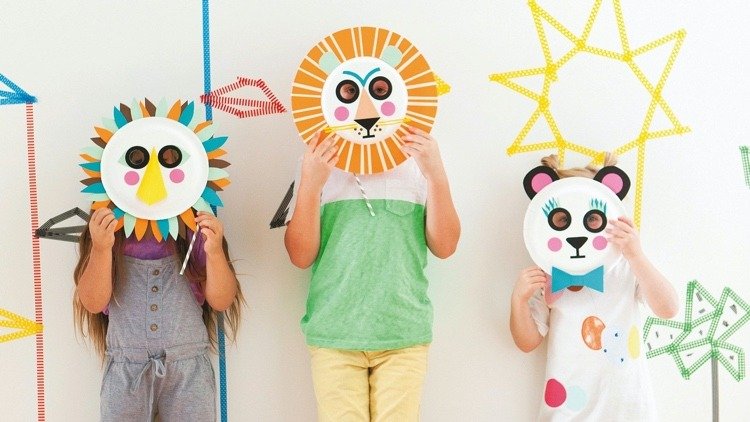 Vyrobte si masky pre zvieratá na Halloween 2020 z látky alebo papiera