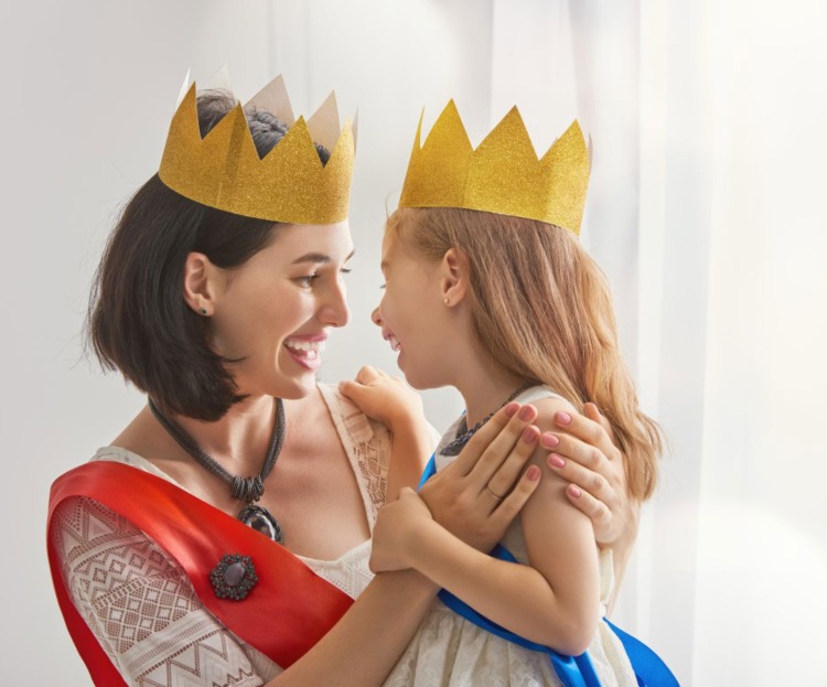 kostýmy deti princezná kráľovná