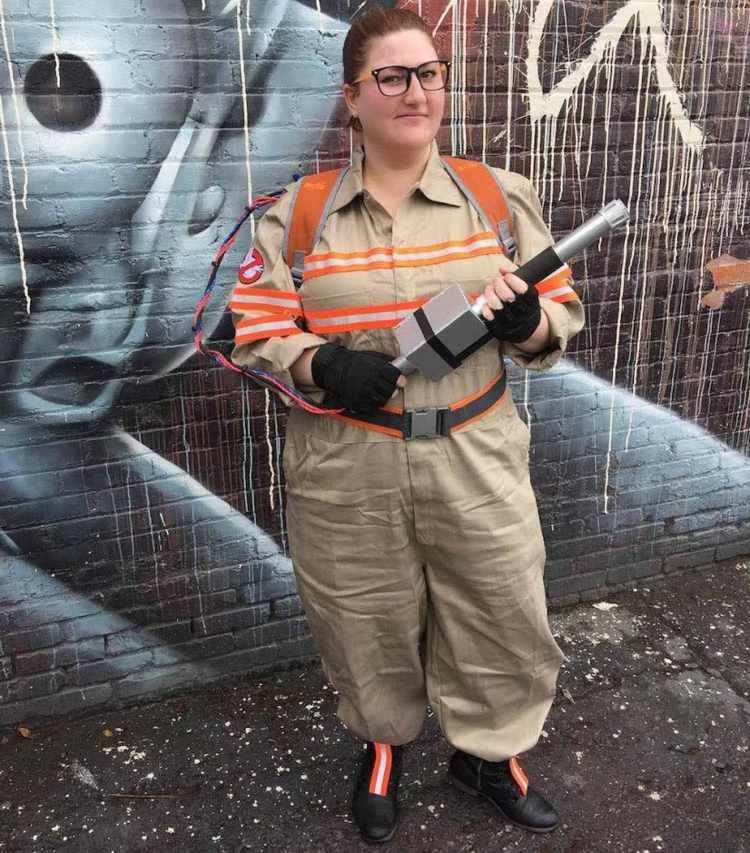 kostýmy lovca duchov xxl Dámska kombinéza