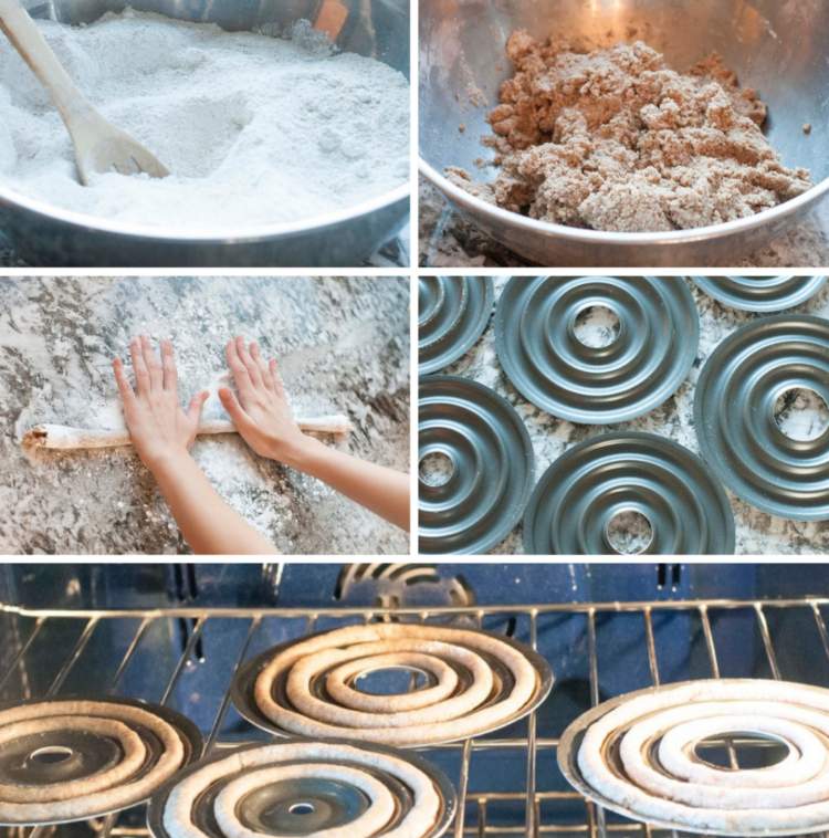 Recept na pečenie veže Kransekage veža