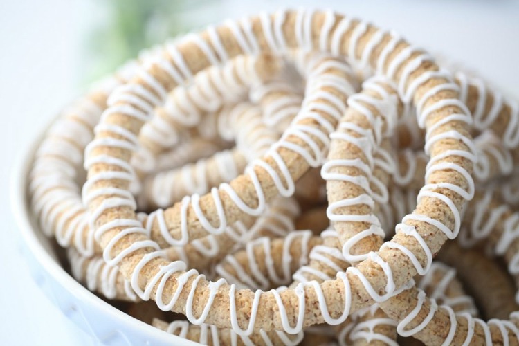 kransekake krúžky piecť slúžiť nápady