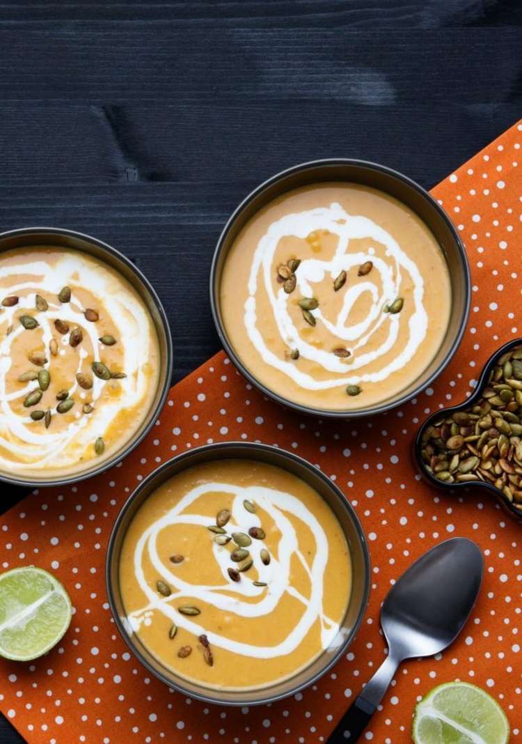 nízkotučná tekvicová polievka recepty repa maslový