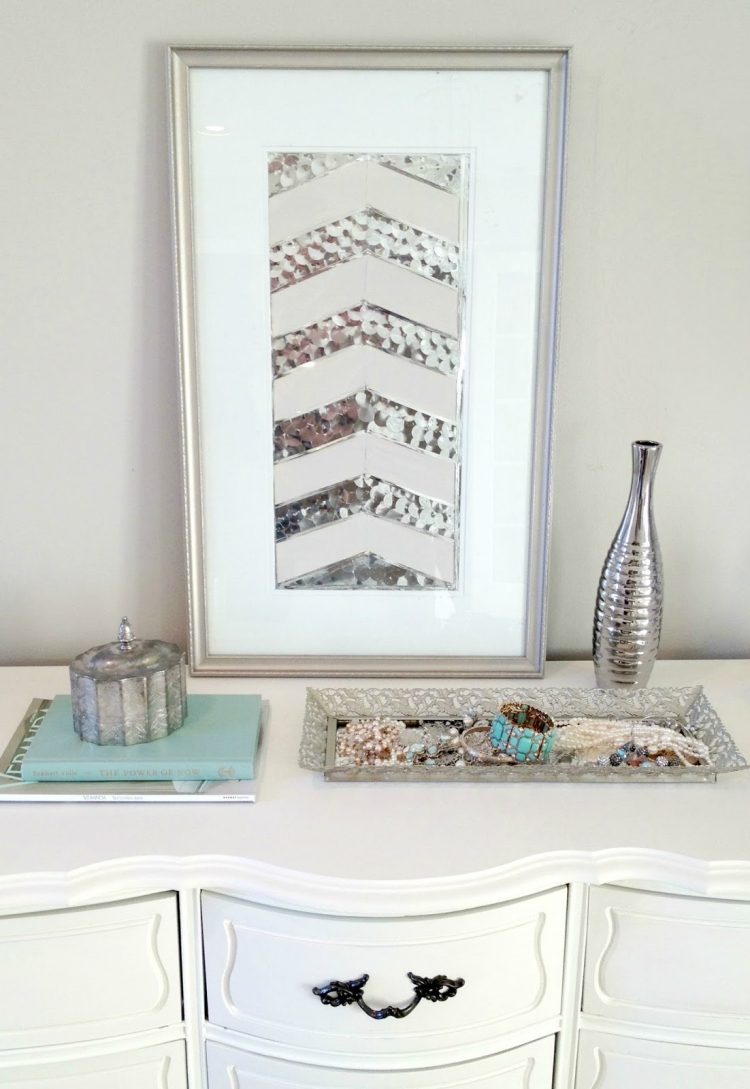 domov-ozdobiť-nápady-urob si sám-málo peňazí-obrázky-strieborné-flitre