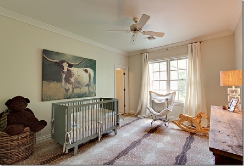 nápady na zariadenie detských izieb pre vidieckejšiu atmosféru