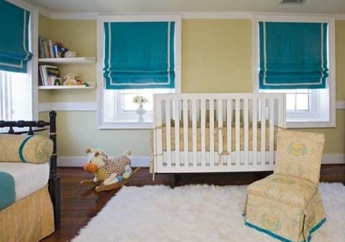 nápady na zariadenie detských izieb pre väčšiu náladu aqua citrón