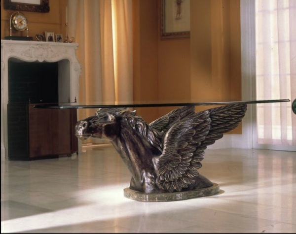 konferenčný stolík pegassius soher-bronzový ručne vyrobený pegassius-soher-konferenčný stolík-bronz-ručne vyrobený