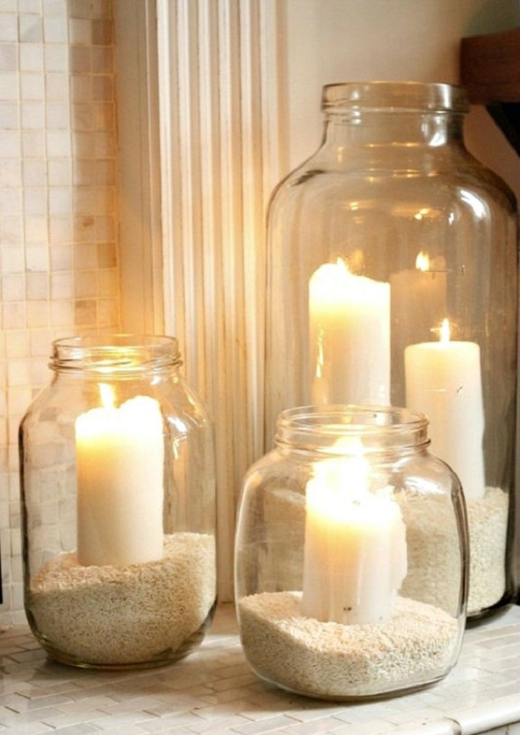 Živá myšlienka v námornom štýle nápady na bývanie kreatívne romantické drotárske sviečky murár jar piesok námorný štýl