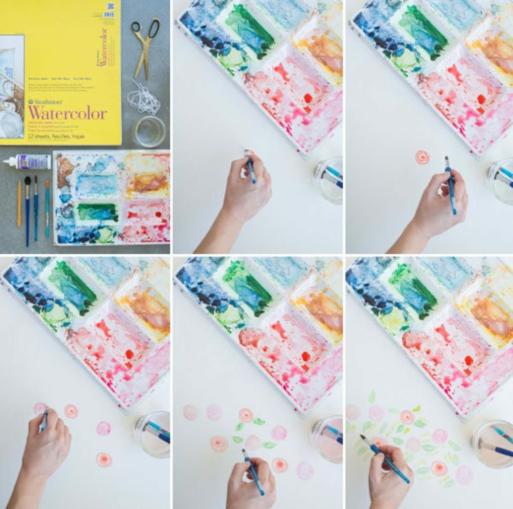 korunka-drotár-kvetinový vzor-vyrobte si vlastnú kefu