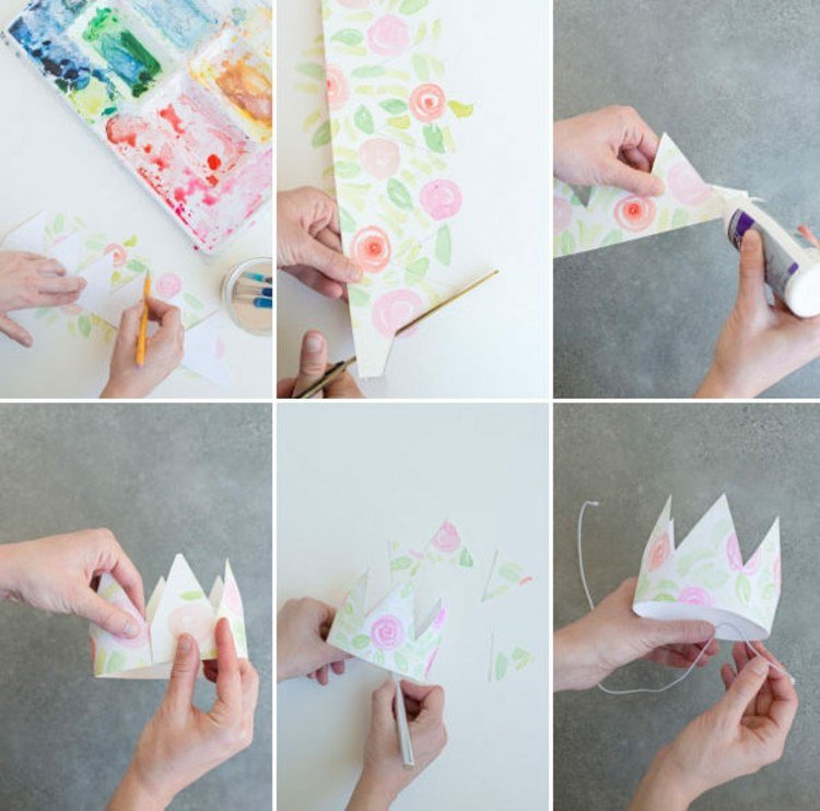 korunkovačka-deti-maľovanie-dospelí-návod-maľovanie vodou