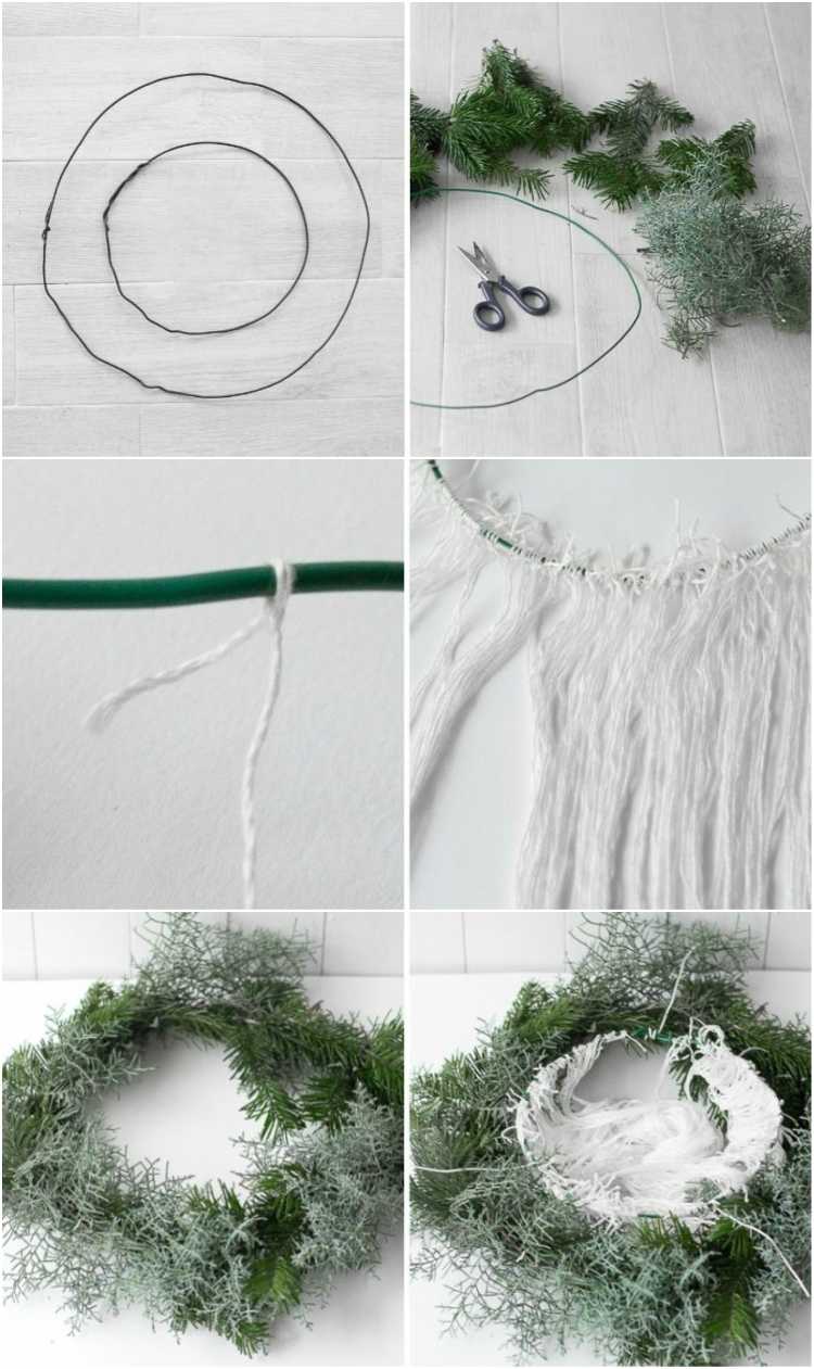 vianočná výzdoba lustrom urobte to sami