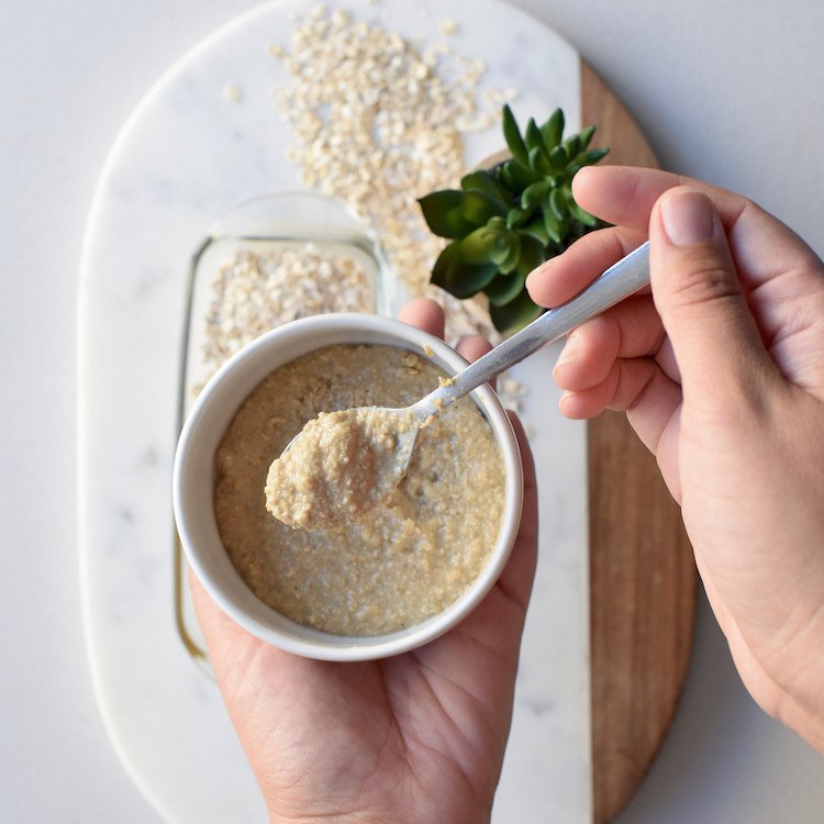 urobte si vlastné telo peeling prírodne domáca domáca recepty recepty nápady návrhy tipy starostlivosť o pleť ovsené vločky