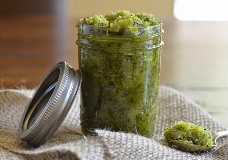 vyrobte si vlastné telo peeling prírodne domáca domáca recepty recepty na starostlivosť o pleť nápady návrhy tipy produkt zo zeleného čaju