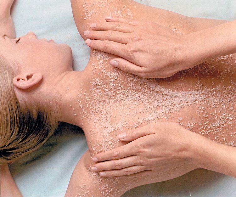 Peeling na telo-urob si sám-recepty-pomarančová soľ