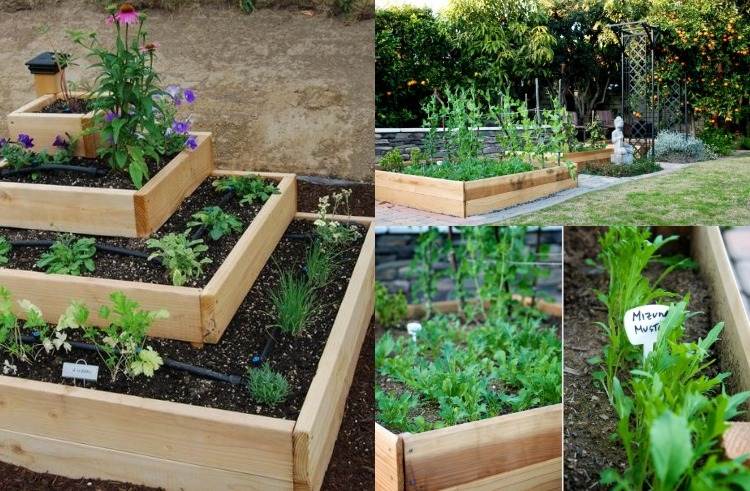 Vybudujte si svoj vyvýšený bylinkový záhon, vytvorte si myšlienku-drevo-malé-značky-štítok