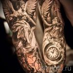 photo - tatouage fraîche sur l'avant-bras pour les hommes - un exemple 2103 tatufoto.ru