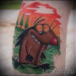صور - وشم القنادس الرائعة - مثال 1139 tatufoto.ru