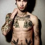 صور - وشم رائع للرجال - مثال 4193 tatufoto.ru