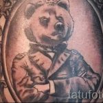 صور - وشم دب بارد - مثال 1218 tatufoto.ru