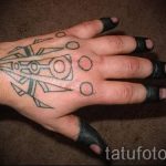 الصورة - وشم بارد على الفرشاة - مثال 2248 tatufoto.ru