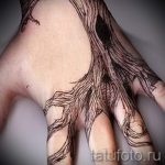 الصورة - وشم بارد على الفرشاة - مثال 6252 tatufoto.ru