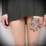 صور - وشم بارد على الساق - مثال 5257 tatufoto.ru