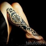 صور - وشم بارد على الساق - مثال 6258 tatufoto.ru