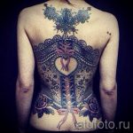 صور - وشم رائع على الظهر - مثال 4284 tatufoto.ru