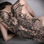 صور - وشم رائع على الظهر - مثال 6286 tatufoto.ru