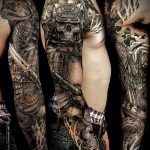 صور - وشم رائع الأكمام - مثال 4313 tatufoto.ru