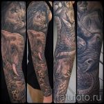 صور - وشم رائع الأكمام - مثال 7316 tatufoto.ru