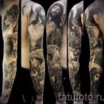 صور - وشم رائع الأكمام - مثال 8317 tatufoto.ru