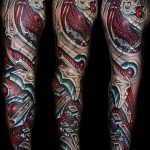 صور - وشم رائع الأكمام - مثال 12321 tatufoto.ru