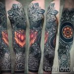 صور - وشم رائع الأكمام - مثال 13322 tatufoto.ru