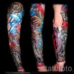 صور - وشم رائع الأكمام - مثال 18327 tatufoto.ru