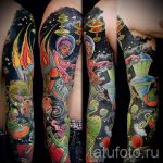 صور - وشم رائع الأكمام - مثال 22331 tatufoto.ru