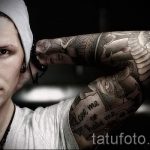 صور - وشم رائع الأكمام - مثال 25334 tatufoto.ru