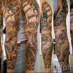 صور - وشم رائع الأكمام - مثال 30339 tatufoto.ru