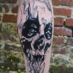 صور - وشم جمجمة رائع - مثال 1390 tatufoto.ru