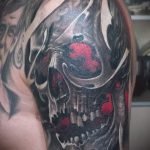 صور - وشم جمجمة رائع - مثال 2391 tatufoto.ru